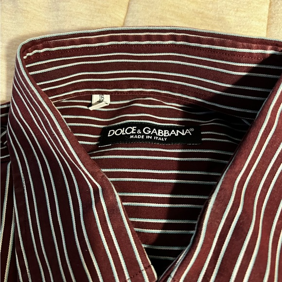 Men’s XL Dolce and Gabbana Button Up Dress Shirt - Picture 4 of 5